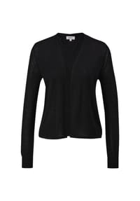 s.Oliver - Strickjacke, V-Ausschnitt, Damen - 0210  WHITE