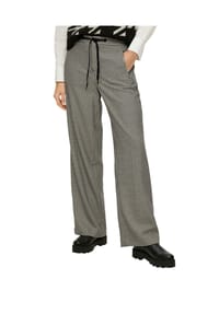 s.Oliver - Stoffhose, Tunnelzug, für Damen - 99R8  GREY/BLACK