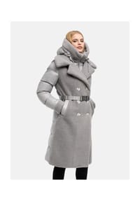 NAVAHOO® - Wintermantel Kuscheltraum 14 - Anthracite