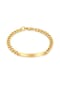 TRUE REBELS Herren Armband aus Edelstahl in Gelbgold Bild 1
