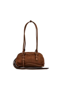 LIEBESKIND CAPRI - Schultertasche, Leder, für Damen - BROWN