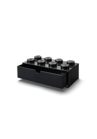 LEGO® - LEGO Auszieh-Schublade Desk Drawer 8 - Black, Kunststoff, 31 x 15 x 11 cm - 