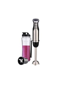 COFI - Camry CR 4615 Stabmixer-Set 400W, LED-Beleuchtung mit 500 ml Flasche - Schwarz 35 × 23 × 10 cm