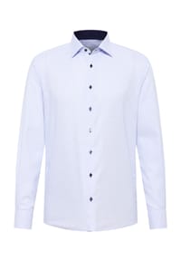 ETERNA - Strukturhemd MODERN FIT - hellblau