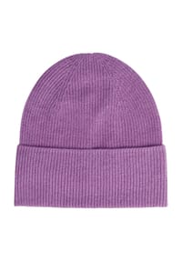 GALERIA - Seide-Cashmere Strickmütze, Umschlag, für Damen - BLACK