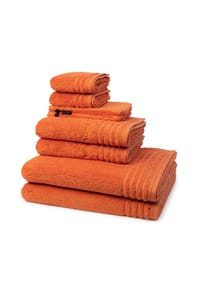 VOSSEN® 2 X Wasch- 2 X Gäste- 2 X Dusch- 2 X Handtuch im Set Vienna Style Supersoft - Vienna Style Supersoft - Fiesta