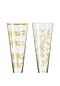 RITZENHOFF Champagnerglas-Set, 2-teilig Geschenkverpackung GOLDNACHT Bild 13