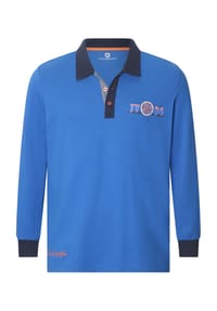 JAN VANDERSTORM - Langarm-Poloshirt JONFINN - royalblau