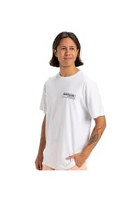 QUIKSILVER - T-Shirt Palm Square - weiß