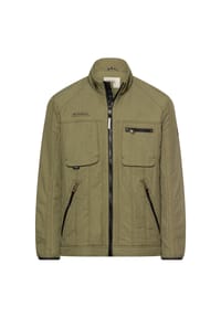 camel active - Übergangsjacke mit Stehkragen - Olivgrün