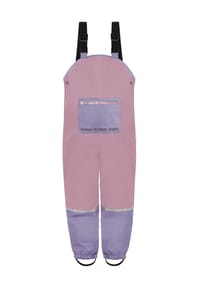 normani® - Kinder Regenhose mit Hosenträgern Waller - Blau