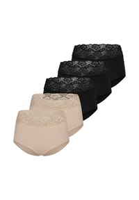 Nina von C. - Taillen Slip 5er Pack Slipboutique - Schwarz