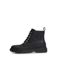 TOMMY HILFIGER - Schnürstiefel, Rindsleder, für Herren - BDS  BLACK