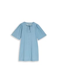 DENIM TOM TAILOR - Shirtkleid, Schlitz, für Damen - 10112 L.BLUE DENIM