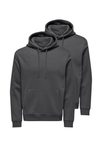 ONLY & SONS - Sweatshirt / Hoodie 2er Pack Connor - Beige / creme