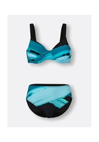 Witt - Bikini - schwarz-jeansblau