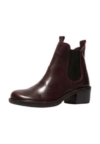 Fly London - Leder/Textil Stiefelette MEME - Wine