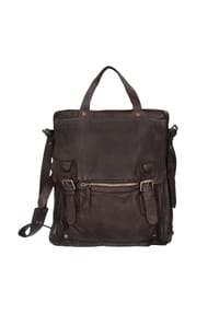 HAROLD'S Submarine - Submarine Handtasche Leder 31 cm - braun