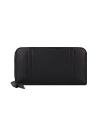 TOM TAILOR BECA - Langbörse, Kunstleder, Ziernähte, für Damen - BLACK