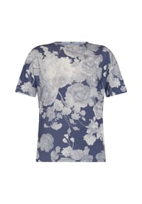 ESSENZA - Schlafanzug-Oberteil Denna Eunice, Kurzarm, für Damen - 746 NIGHTSHAD BLUE