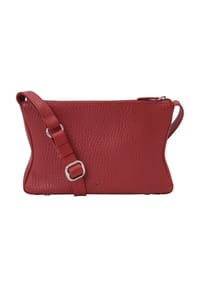 VOi Hirsch - Hirsch Umhängetasche Leder 27 cm - granat