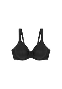 TRIUMPH - Modern Soft+Cotton Bügel-BH, ungepolstert, Komfortbügel, Samt, Damen - 0004 BLACK