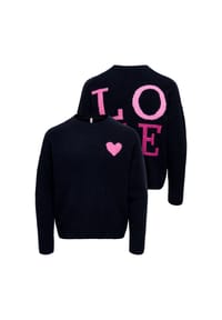 KIDSONLY - Strickpullover ABBY LOVE Pullover - blau