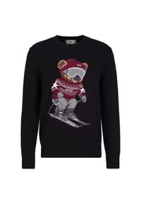 19V69 ITALIA - Strickpullover Ricardo Teddy - Black