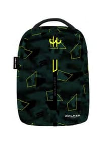 WALKER WIZZARD - Schulrucksack "Elite 2.0", RFID-Schutz, reflektierend - GREEN POLYGON