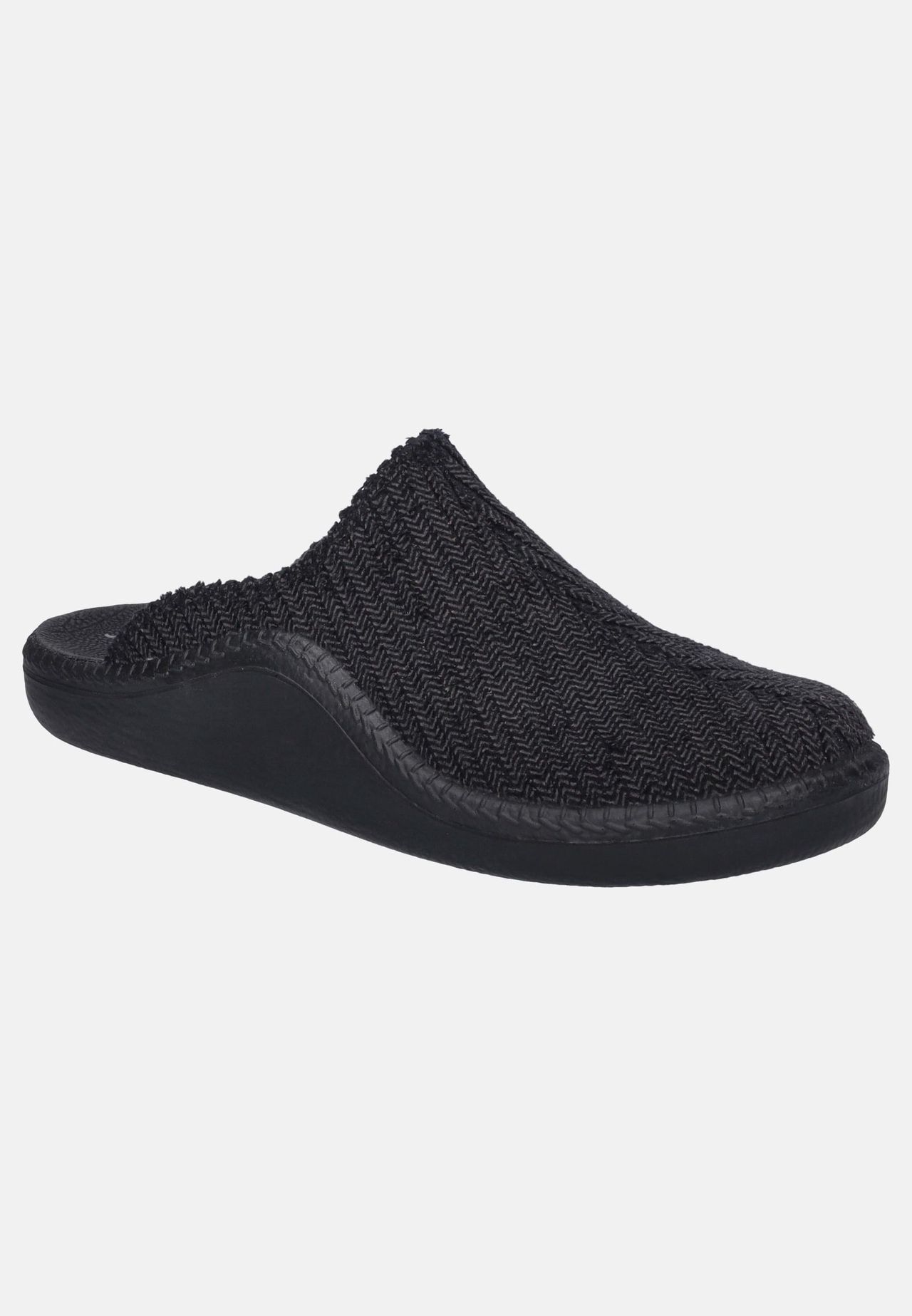 Seibel Pantoffel "Monaco 220", Cord, DäMpfend, FüR Herren, Schwarz, 44