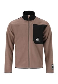 SOS - Fleecejacke Garmisch mit recyceltem Polyester - 1137 Pine Bark