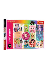 Trefl - Puzzle Rainbow High, Kinderpuzzle, 200 Teile, 48 x 34 cm - 