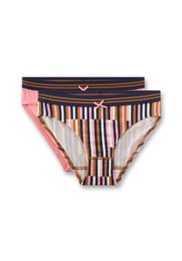 Sanetta - Slip, Schleife, 2er-Pack, für Kinder - 1948 WH/PEBBLE