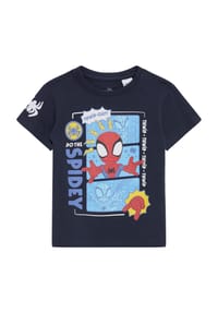 MANGUUN - T-Shirt Spidey, Baumwolle, für Kinder - DARK BLUE