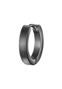 TRUE REBELS - Herren Ohrringe aus Edelstahl in gunmetal - gunmetal