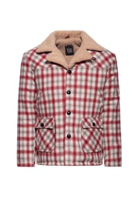 KING KEROSIN - Winterjacke mit Teddyfutter - rot