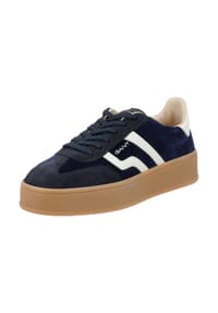 GANT - Veloursleder Sneaker - Blau/Weiß