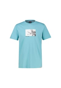 LERROS - Baumwoll T-Shirt mit Motiv-Print und bequemem Rundkragen - BAY GREEN