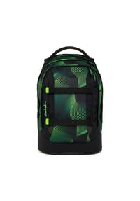 Satch PACK - Schulrucksack "Seismic Green", gepolstert, verstellbar - SEISMIC GREEN