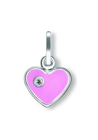 ONE ELEMENT - Zirkonia Herz Anhänger aus 925 Silber - silber