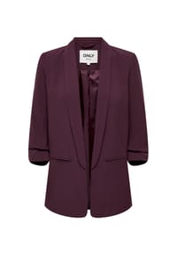 ONLY® - Blazer, 3/4-Arm, Reverskragen, für Damen - 188839 WINETASTING