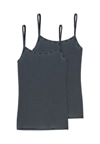 SCHIESSER - Spaghettitop Modal Essentials - blau