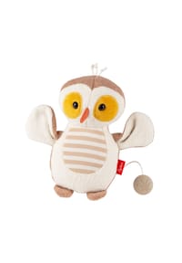 sigikid® - Spieluhr Eule Harry Potter Melodie ,  für Babys und Kleinkinder - ecru/taupe