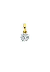 Adelia's - Damen 333 Gold Anhänger mit Zirkonia Ø 4,8 mm - gold
