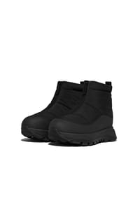 fitflop - Snowboots, Reißverschluss, wasserdicht, für Damen - ALLBLACK/DEEPGOLD