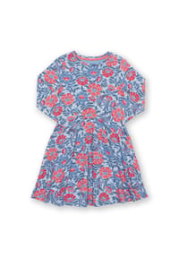 KITE - Kinder Däumelinchen Skaterkleid Bio-Baumwolle - blau