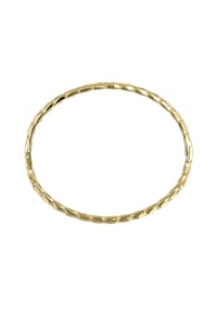 Adelia's - Damen Edelstahl Armband Armreif 17 cm goldfarben - gold