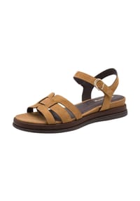 Tamaris - Leder Sandalen - Cognac