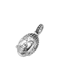 GIORGIO MARTELLO MILANO - Anhänger Buddha-Kopf, teilweise geschwärzt, Silber 925 - silber