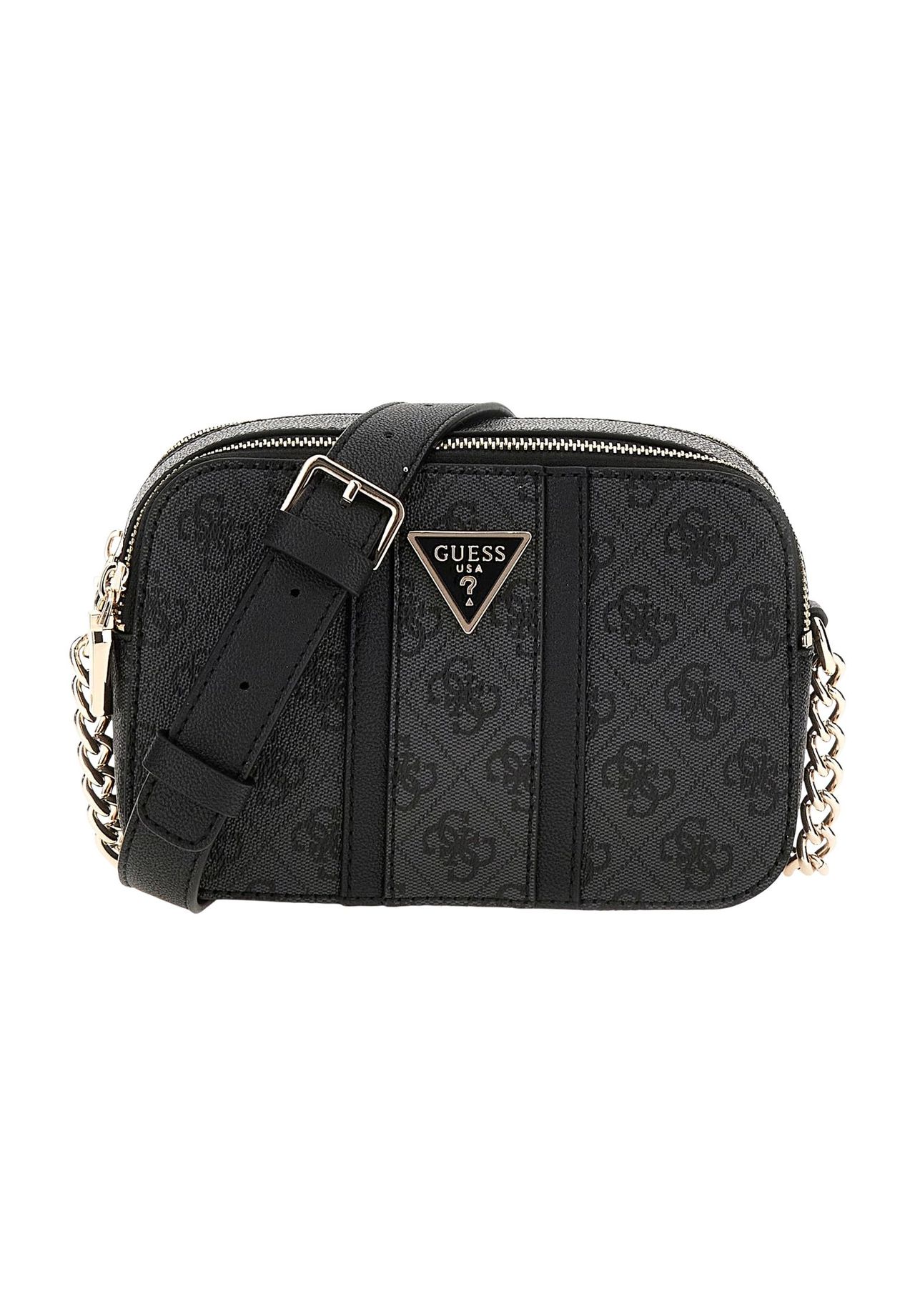 GUESS NOREEN Umhängetasche, Logo-Muster, Reißverschluss, für Damen 